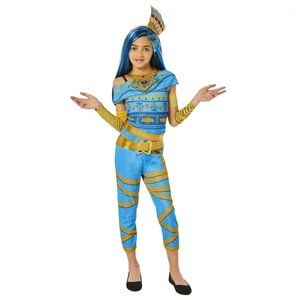Girls InSpirit Design Monster High Cleo De Nile Halloween Costume Size 6/6X 7/8